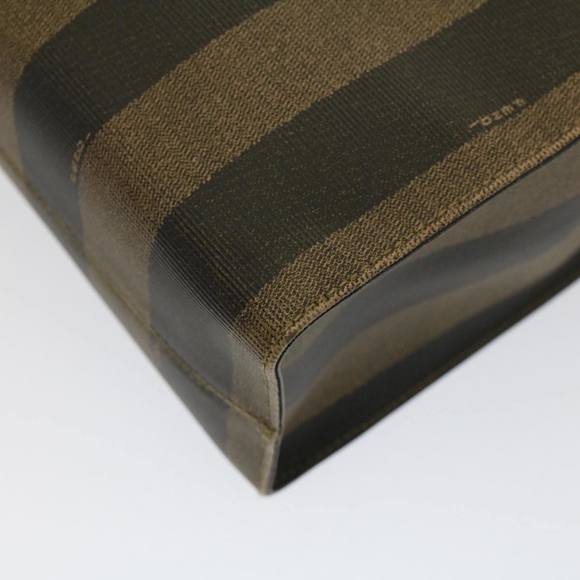 FENDI Pecan Canvas Shoulder Bag Brown Auth ep1432 - Picture 15 of 16